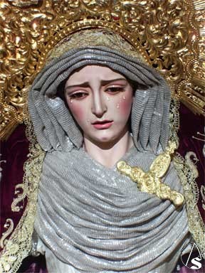 Ntra. Sra. de los Dolores, escultura realizada por el imaginero sevillano Antonio Castillo Lastrucci en el ao 1943