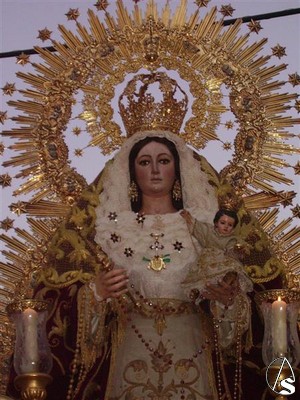 Virgen del Rosario. Mairena del Aljarafe. 24 de octubre 