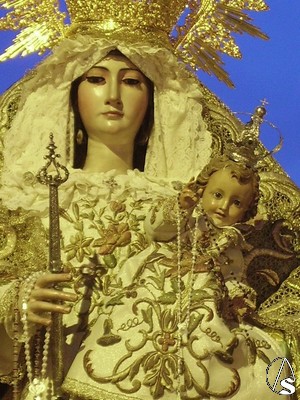 Virgen del Rosario. Dos Hermanas. 3 de octubre 