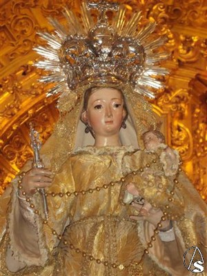 Virgen del Rosario. El Rubio. 7 de octubre 
