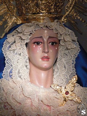  La Virgen de los Dolores es de autor annimo